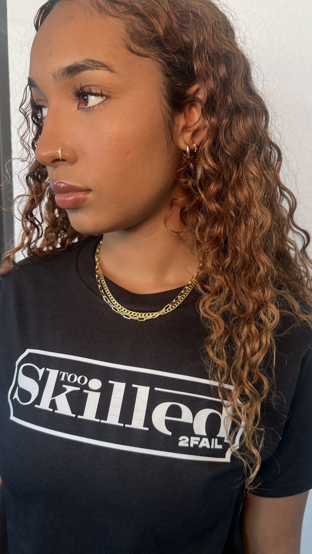 Too Skilled T Shirts – Base Black & White